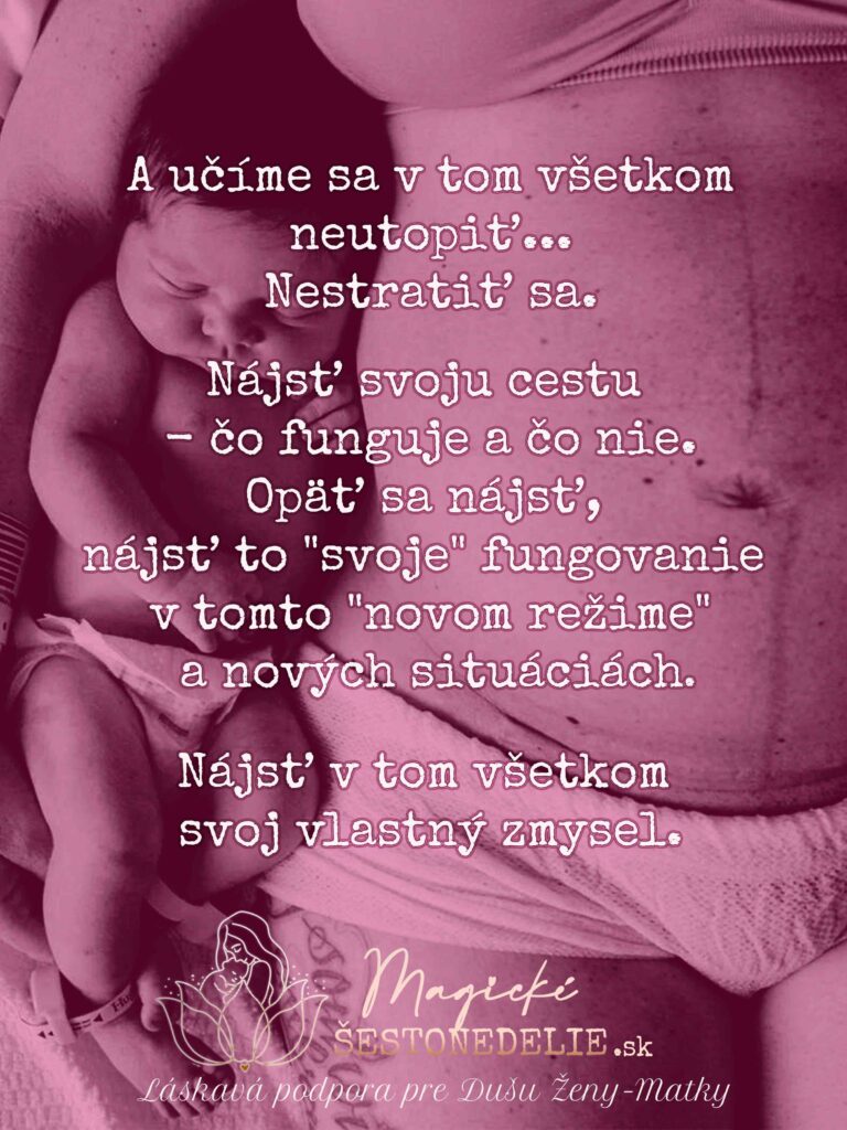 matrstvo hodene do vody magicke sestonedelie 2cast